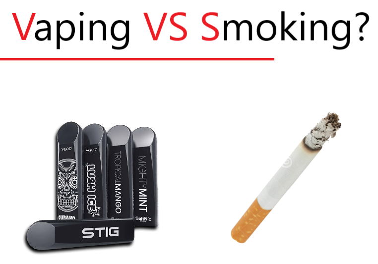 Vaping vs Smoking