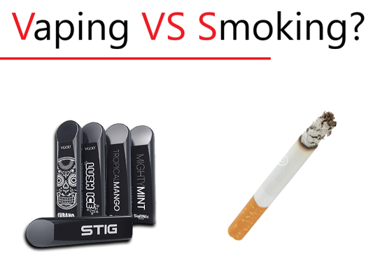 Vaping vs Smoking