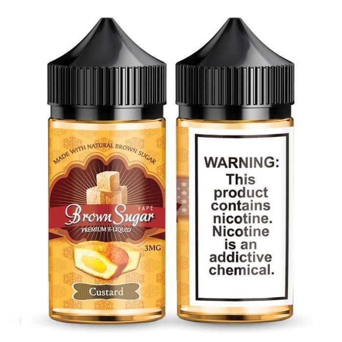 Brown Sugar E-liquid - 100ml/3mg