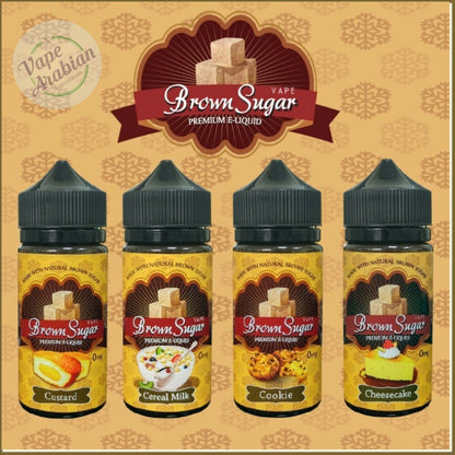 Brown Sugar E-liquid - 100ml/3mg