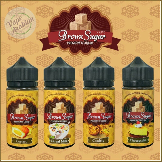 Brown Sugar E-liquid - 100ml/3mg