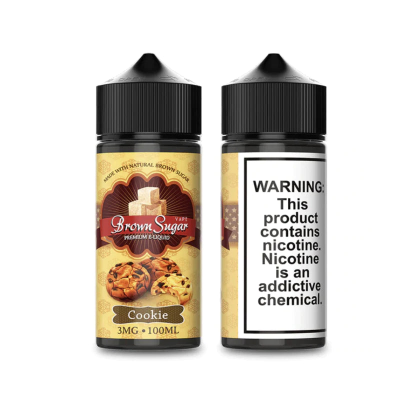 Brown Sugar E-liquid - 100ml/3mg